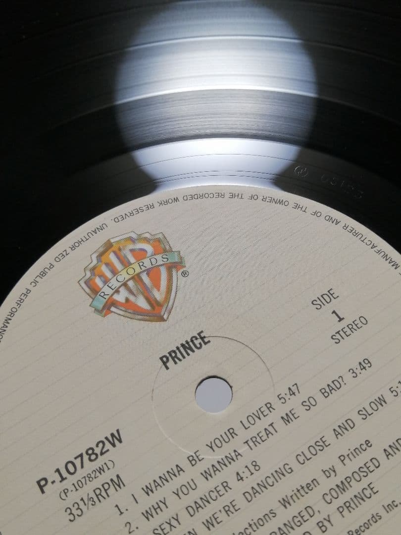 【79年 名盤】PRINCE プリンス SAME LP