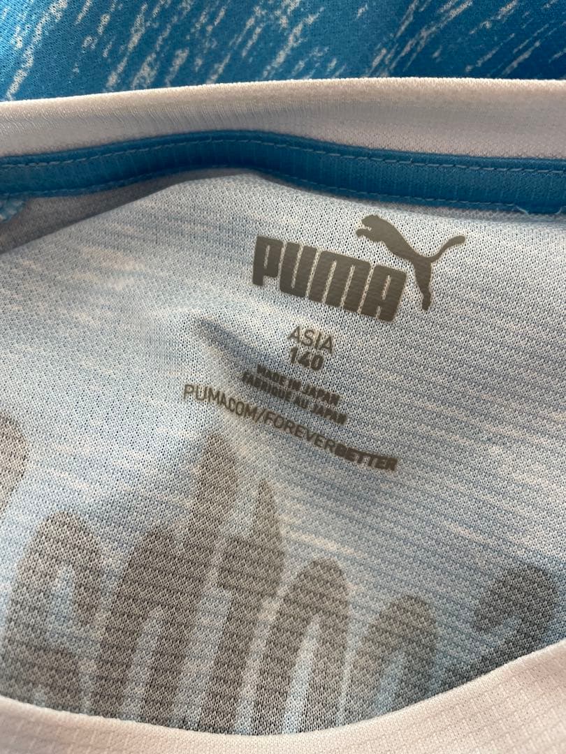 マルバ　ユニフォーム　PUMA サッカーウェアセット 青 malva