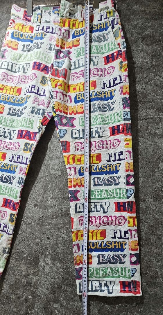 希少 supreme HYSTERIC GLAMOUR コラボ ワークパンツ M