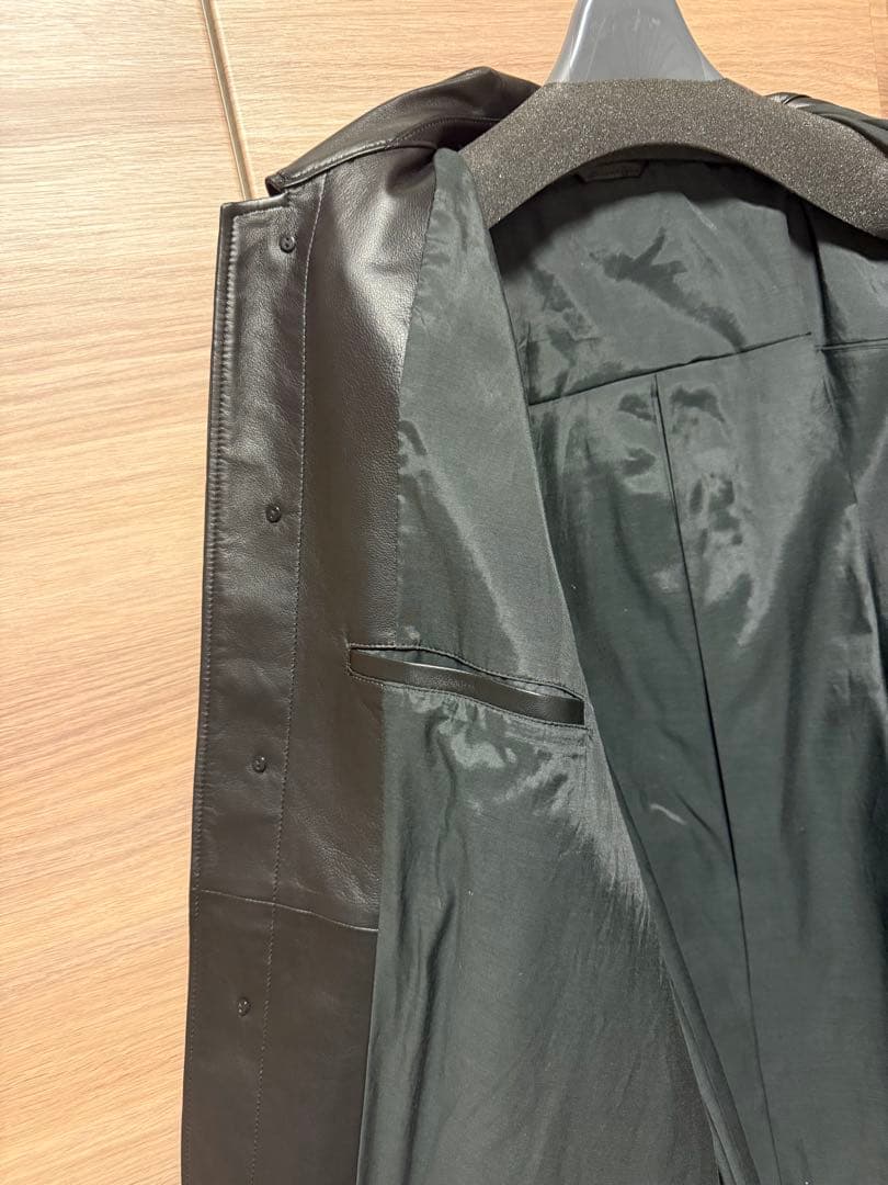 ジャケット・アウター yleve/glove sheep lether coverall jacket