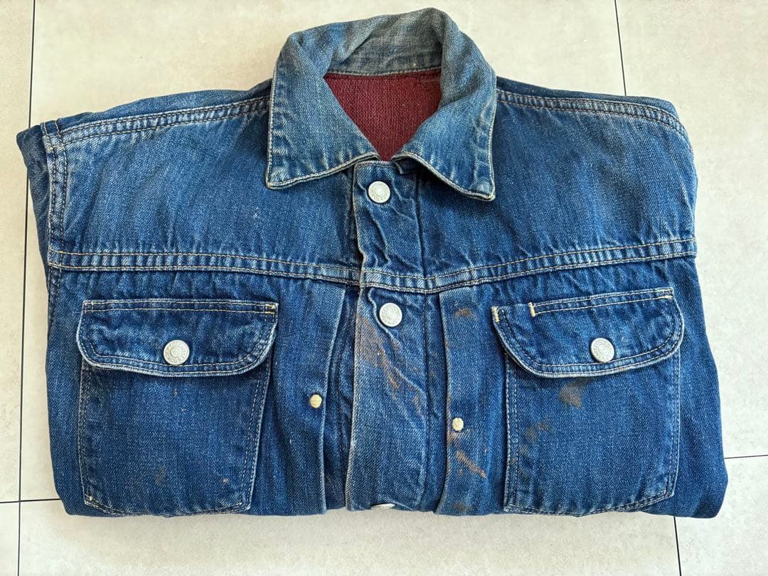 50s foremost 2nd デニム たん丈 縦落ち levi's507xx