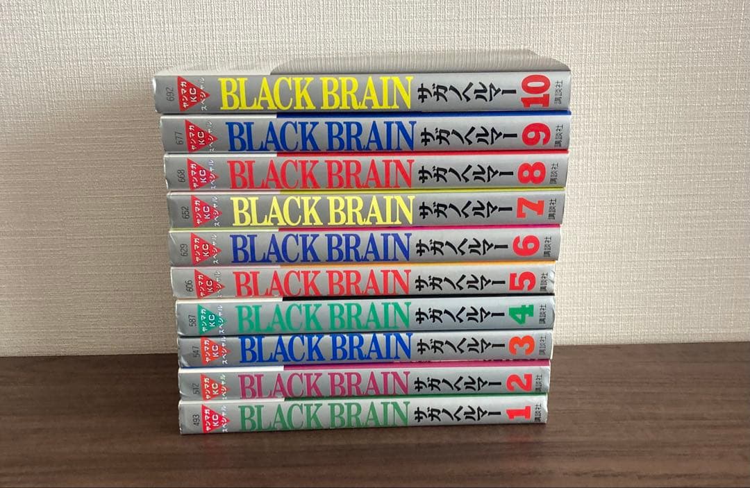 絶版　ヴィンテージ 希少　レア　ブラックブレイン　サガノヘルマー　漫画　サブカル