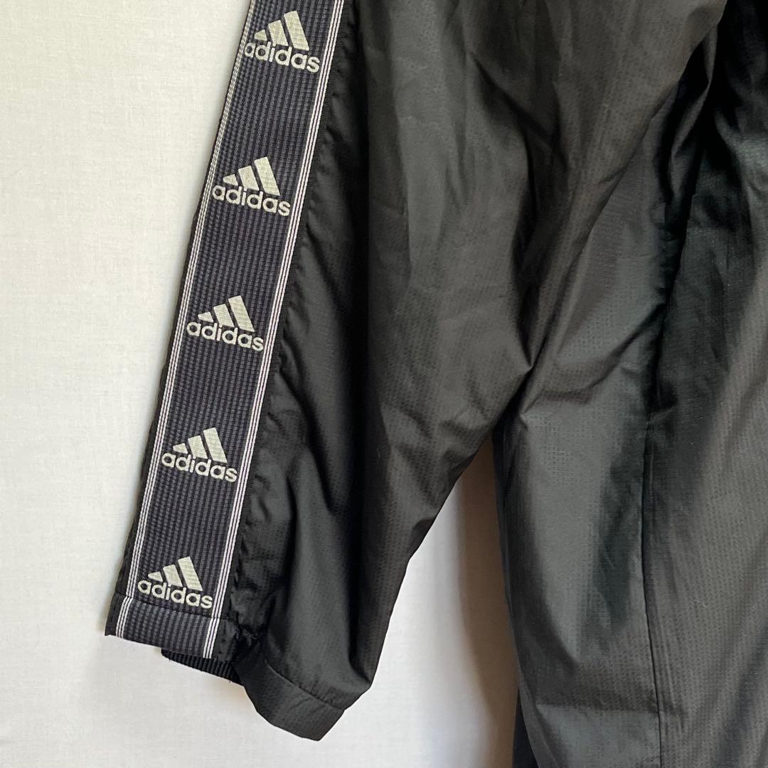 00s 【adidas】CLIMAWARM ベンチコート ロング 防寒 スポーツ