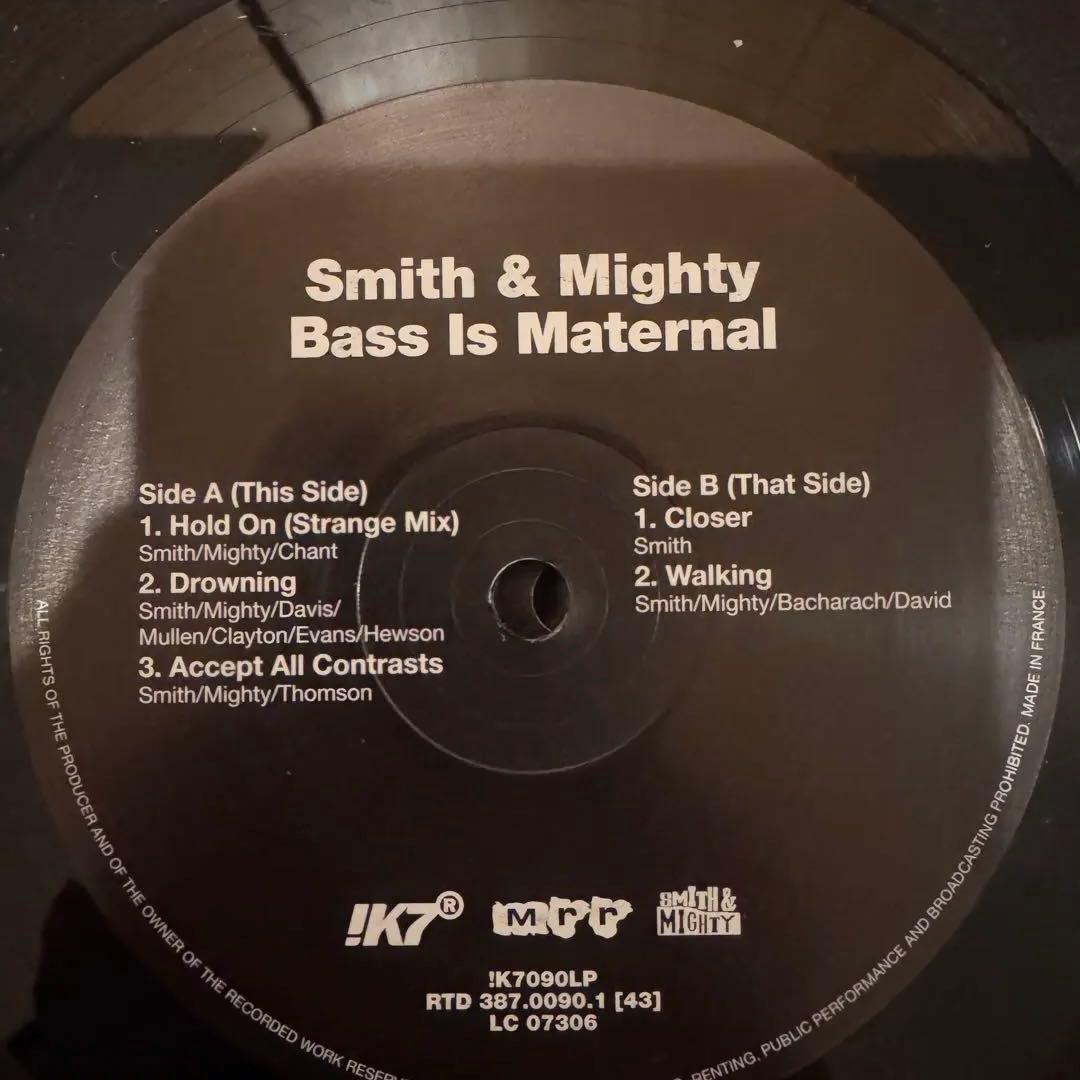 洋楽 Smith & Mighty - Bass Is Maternal 3LP
