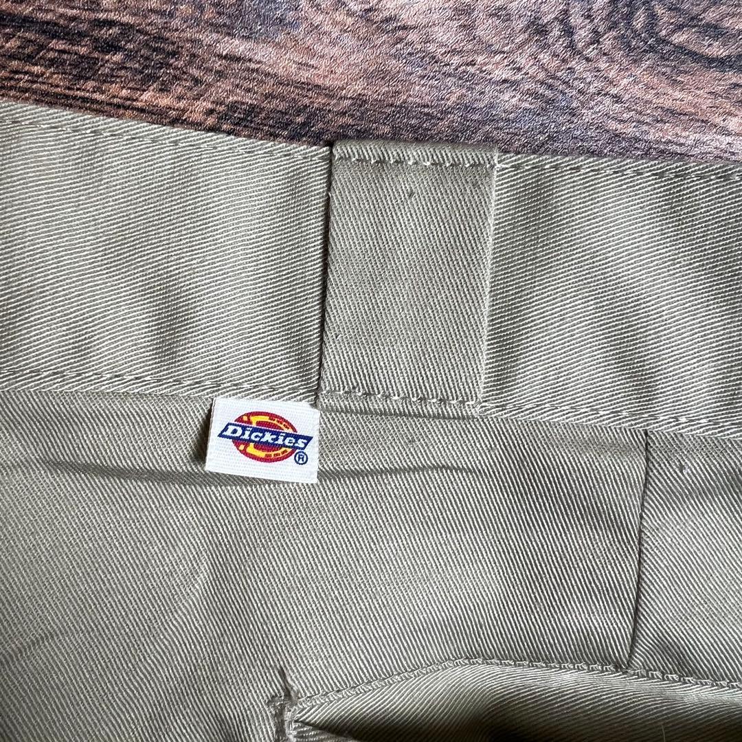 ポ*酢様 Dickies ワークパンツ ベージュ USA製 80s チビタグ W