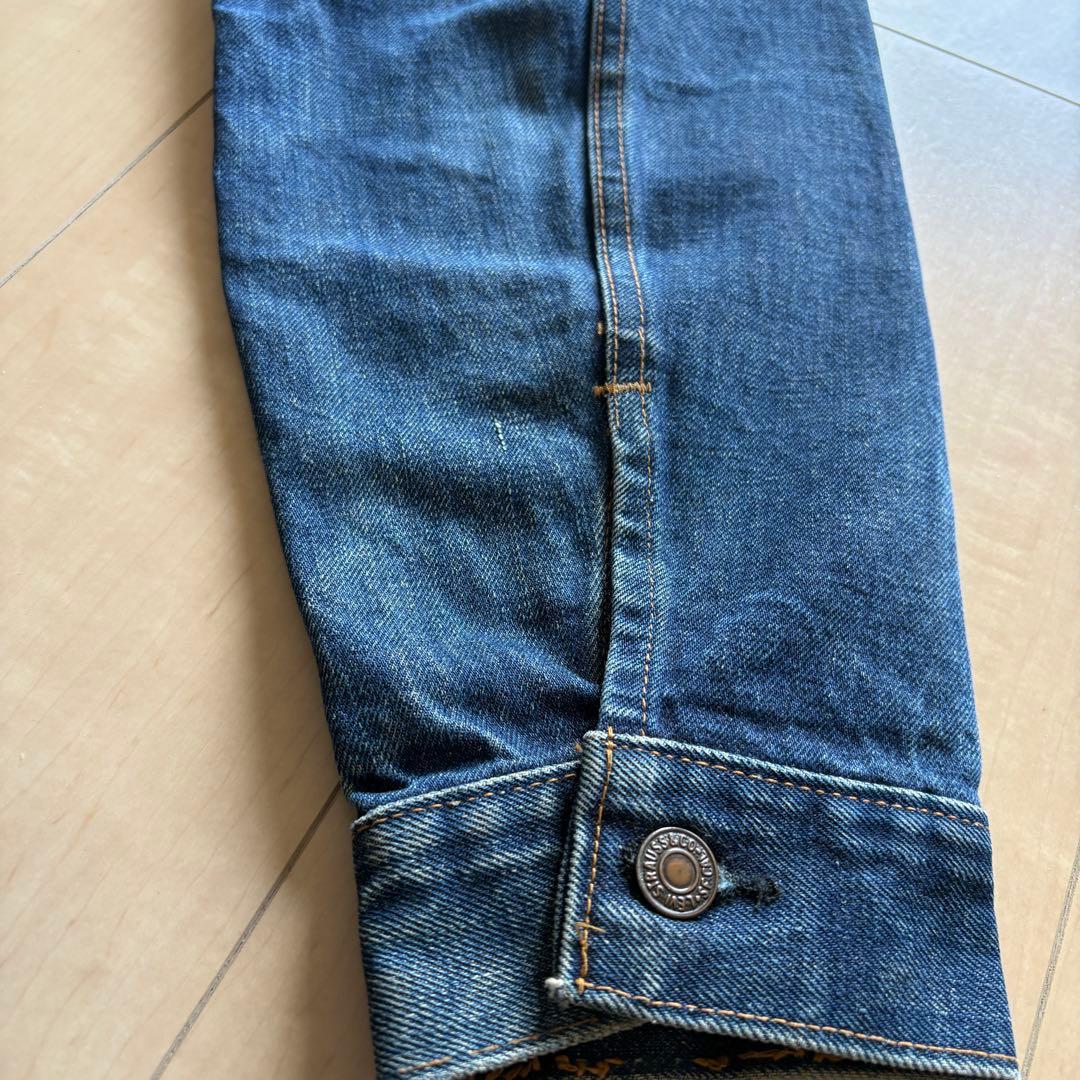 リーバイス 70505 4th Gジャン USA スモールe ケアタグ付 70S
