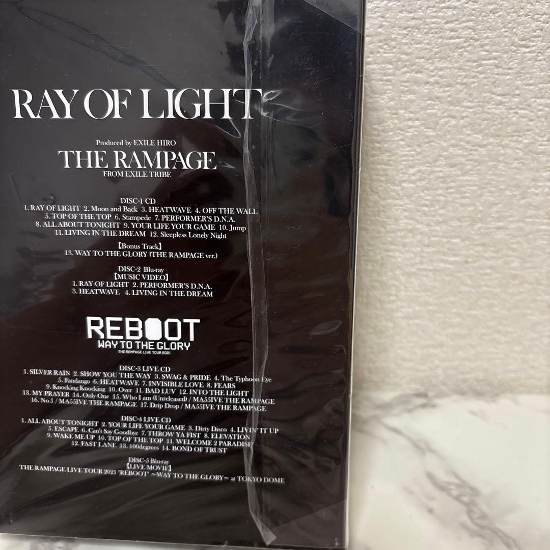 THE RAMPAGE RAY OF LIGHT アルバムBlue-ray