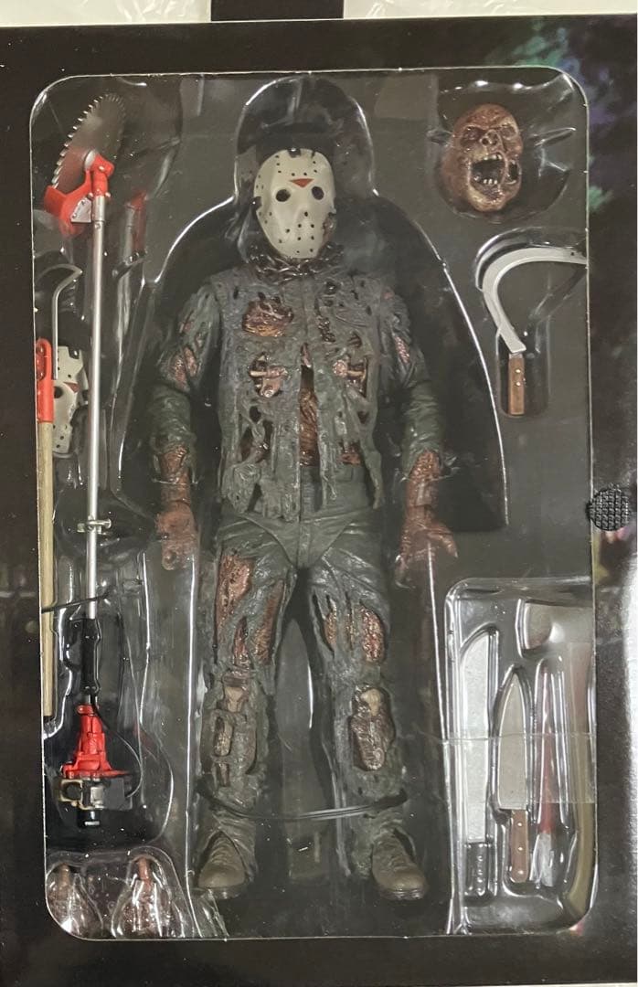 NECA ネカ 13日の金曜日 part7 ジェイソン フィギュア 開封済