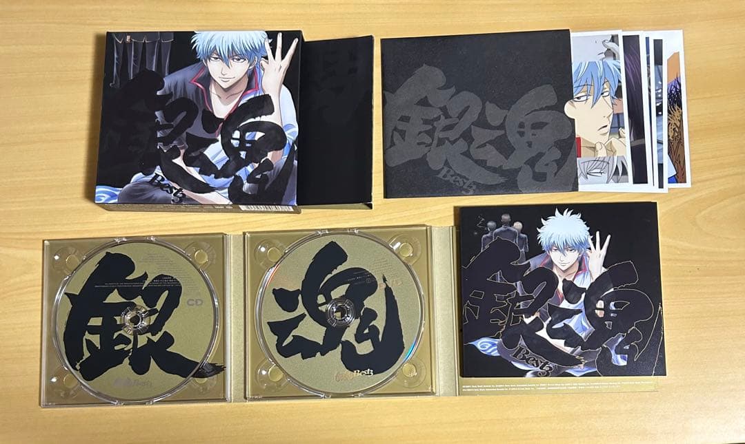 銀魂BEST1〜5 期間生産限定 DVD付 描き下ろしBOX+デジパック仕様