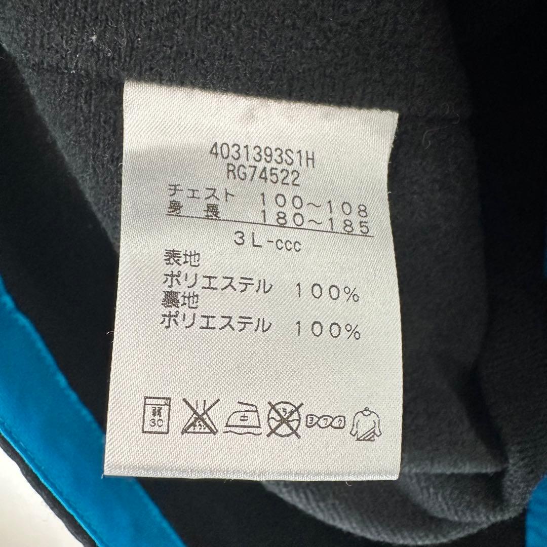 【美品】 canterbury ウォームアップウェア 上下 3L ラグビー