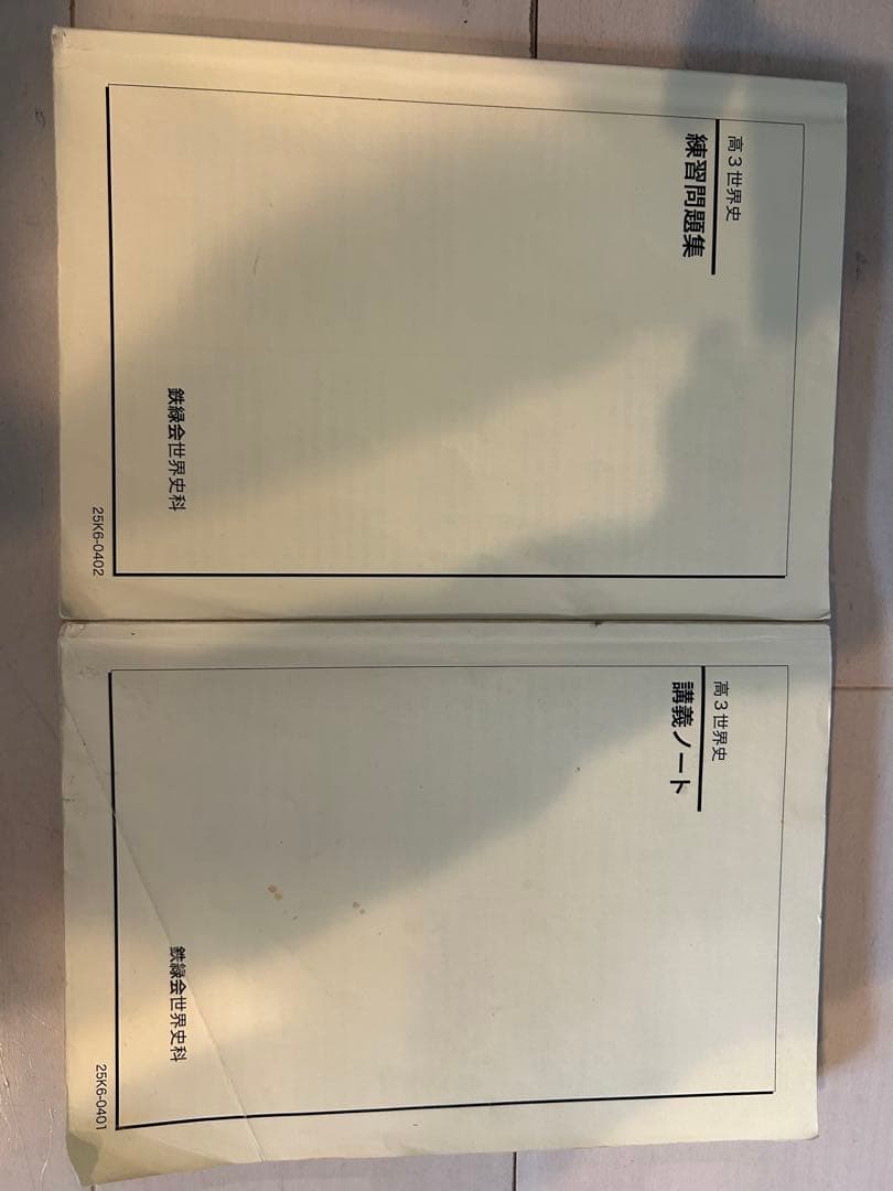 【おまけ付き】鉄緑会　高3 世界史　テキスト&全プリント