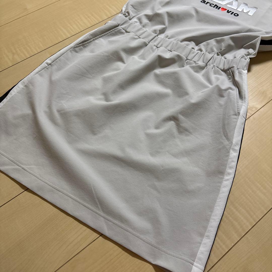 アルチビオ　archivio TEAM ワンピース　モックネックシャツ　2点