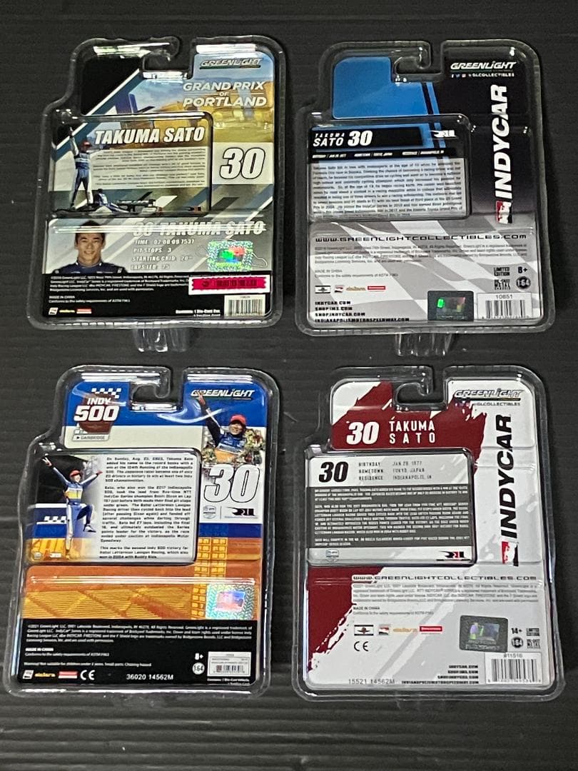 グリーンライト 1/64 インディカー14点セット 未開封 佐藤琢磨優勝記念他