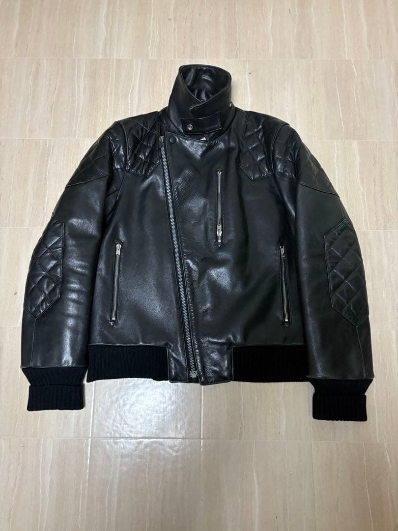 d*a様 極美品　ナンバーナイン　ロックアイドル期　レザー　ブルゾン　ライダース