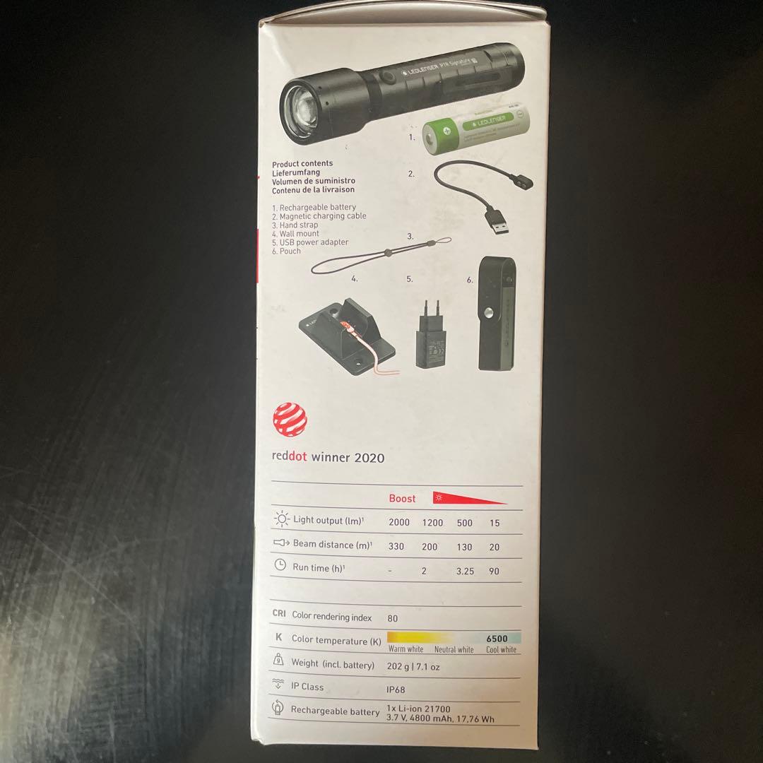 LEDLENSER P7R Signature 懐中電灯