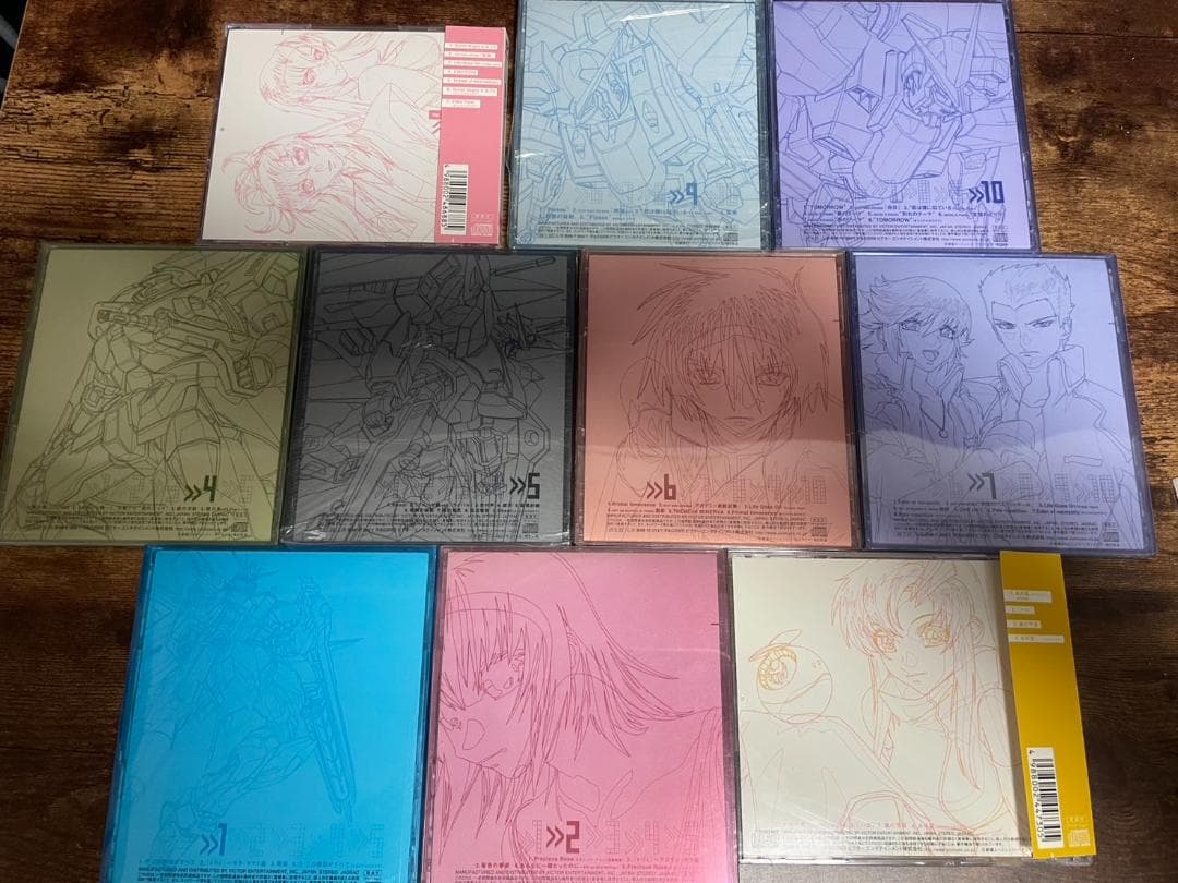 CD「機動戦士ガンダムSEED DESTINY SUIT CD 10枚セット★