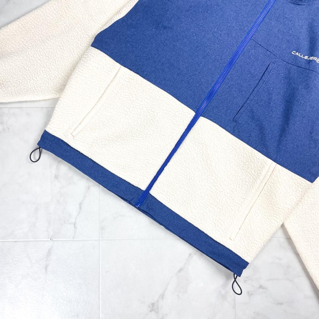 美品 CALLEJERA トラックスーツセットアップ 青 サイズ6*JD334