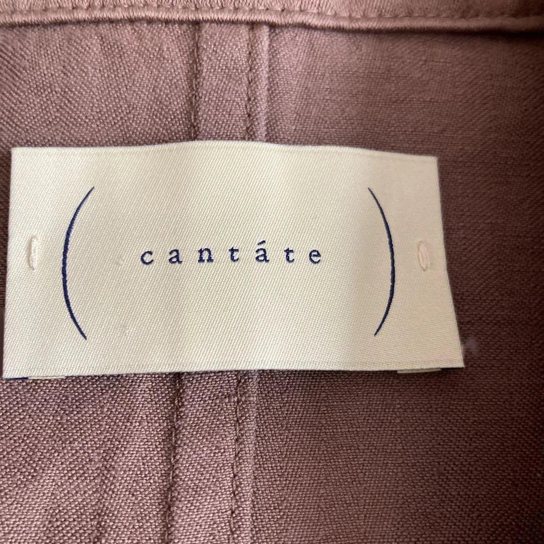 【A3891】cantate/メンズ/ジャケット/46/ブラウン/22ss/