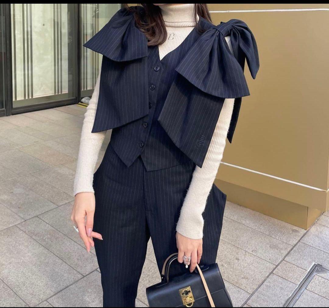 トップス Bibiy DONNA RIBBON VEST