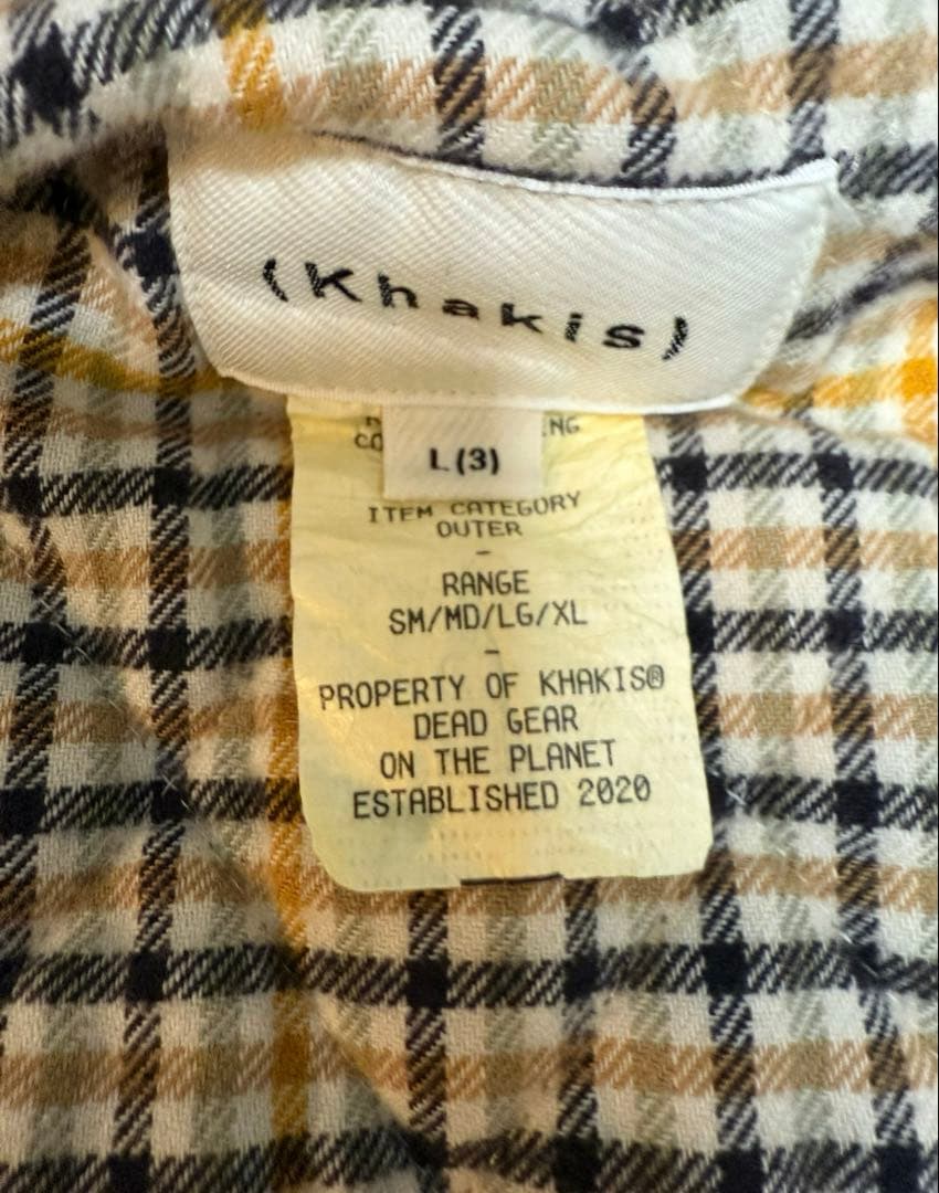 Khakis Corduroy Swing Jacket Sage Lサイズ