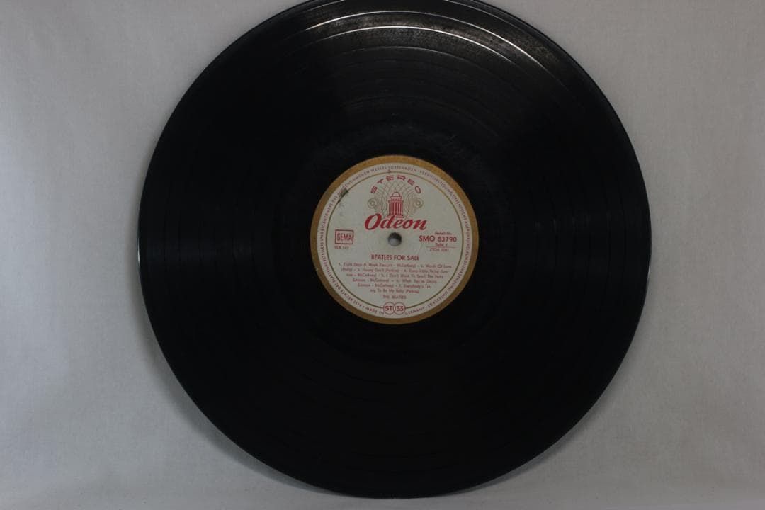 独LP The Beatles For Sale ドイツ盤Stereo ジャケ悪