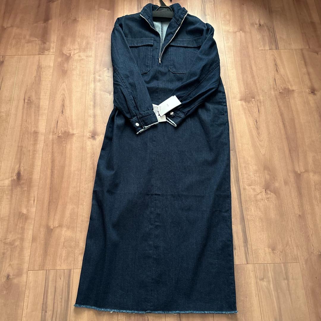 新品　Vin 定価¥2万2000円　ロングワンピース　デニム　スコットクラブ