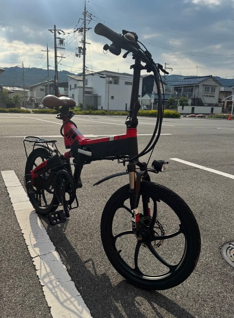 電動アシスト自転車 折りたたみ Wサス リッチビット