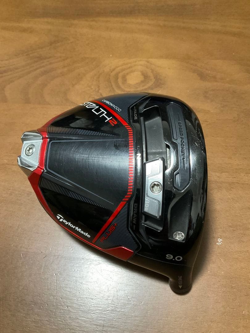 【ヘッド単体＋おまけ】テーラーメイド　ステルス2プラス（1W-9.0度）