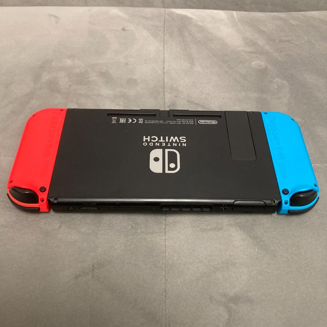 【美品】Nintendo Switch ネオンレッド・ネオンブルー【ケース付き】
