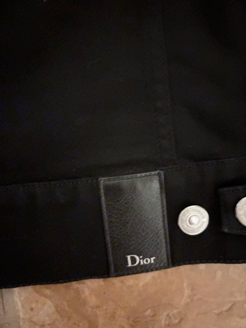 ジャケット・アウター dior homme zip up denim jacket 46