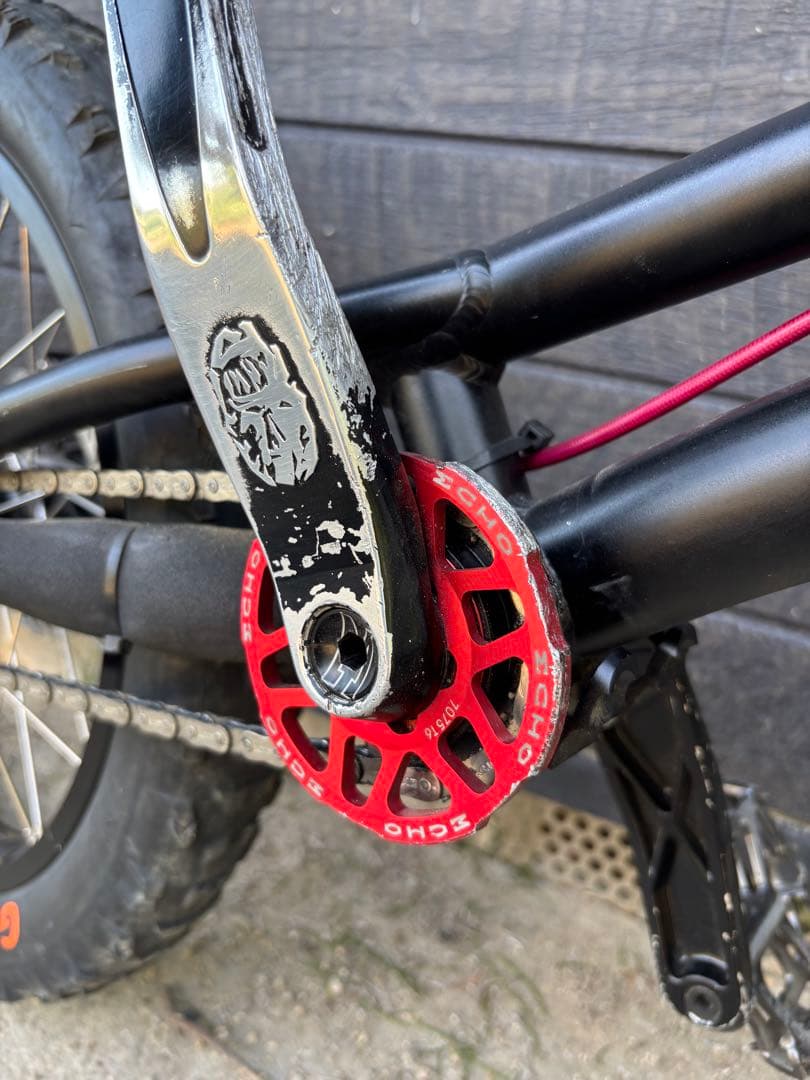 ECHO トライアル自転車　HOPEブレーキ付き　パーツおまけ付き