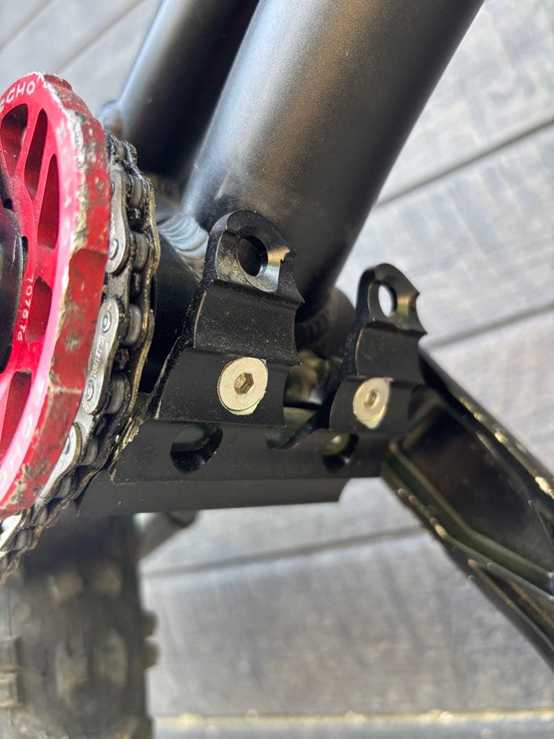 ECHO トライアル自転車　HOPEブレーキ付き　パーツおまけ付き