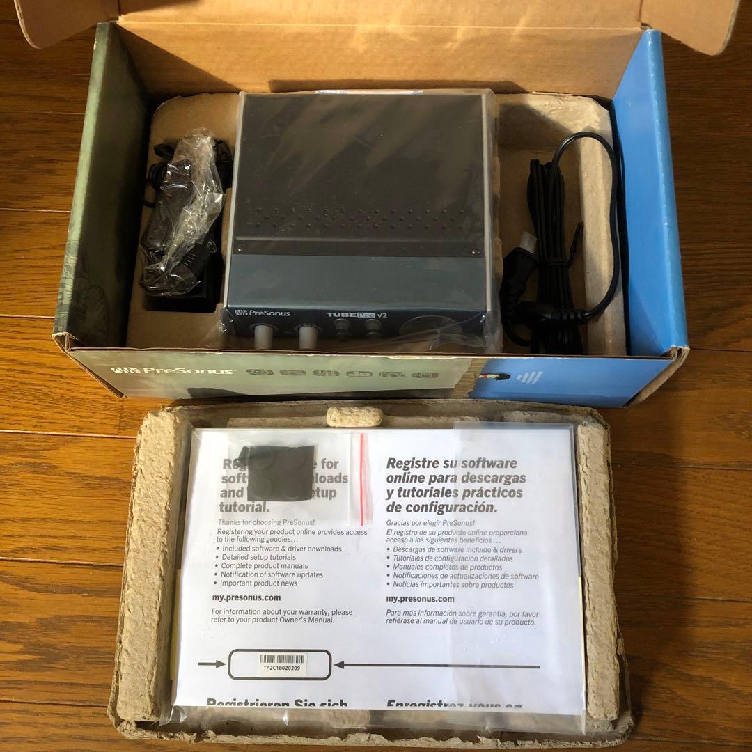 値下げ！PreSonus TubePre V2 マイクプリアンプ