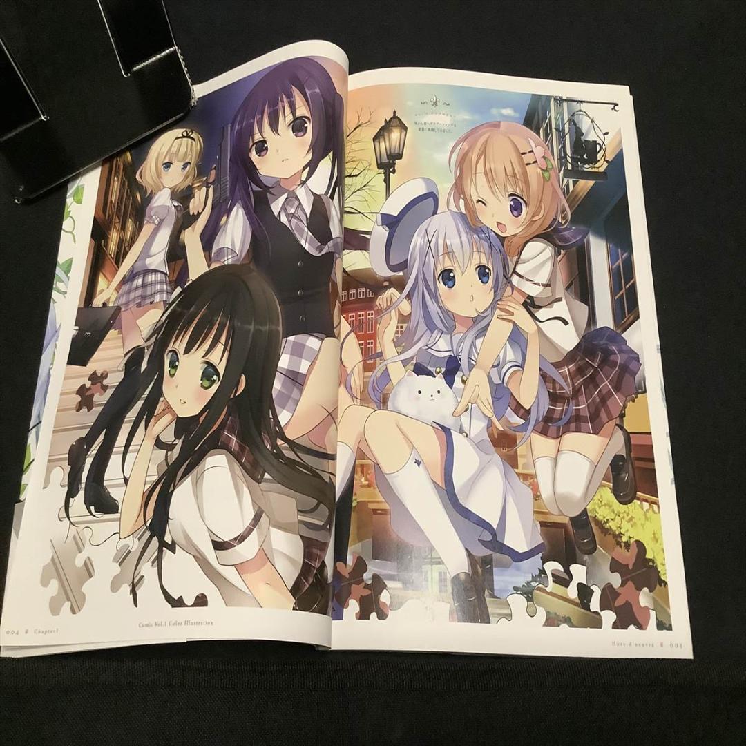 ご注文はうさぎですか？本編、画集、アンソロ、ガイド全巻+クッション・ぬいぐるみ