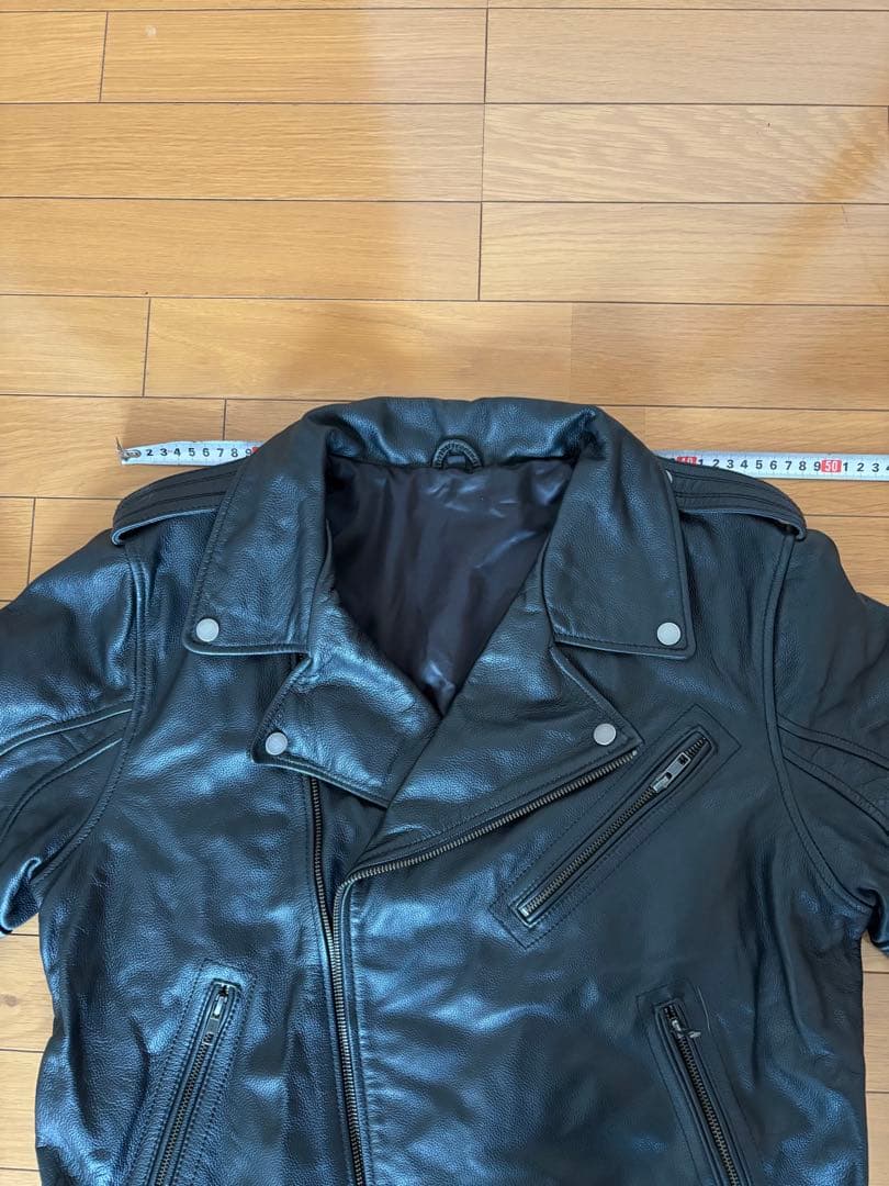 レザージャケット　ライダース　ブラック