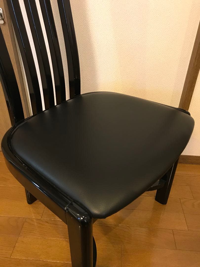 A. Sibau ダイニングチェア　ブラック　シバウ　　イタリア製