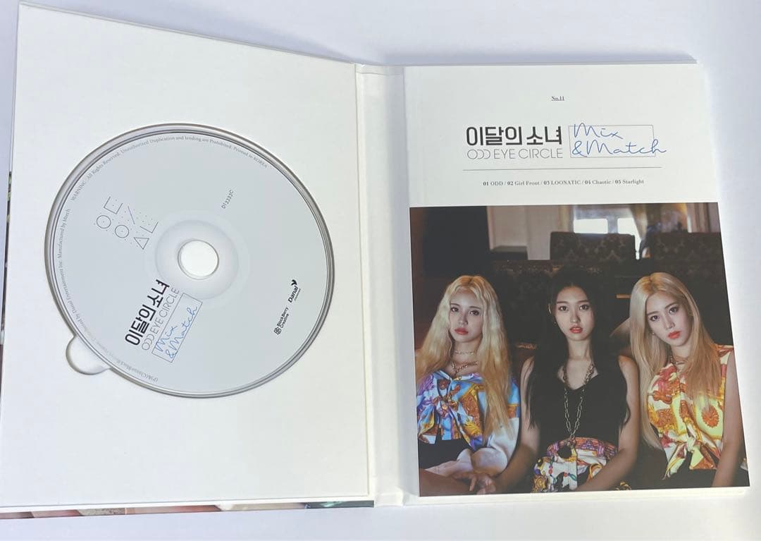 LOONA ODD EYE CIRCLE Mix & Match リイシュー