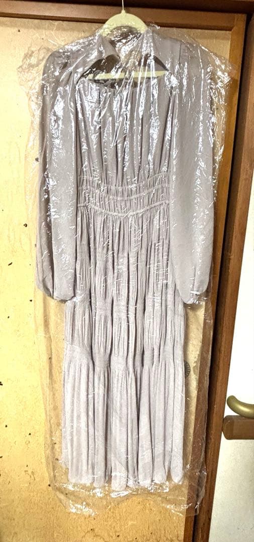 Herlipto♡MajolicaPleatedChiffonLongDress