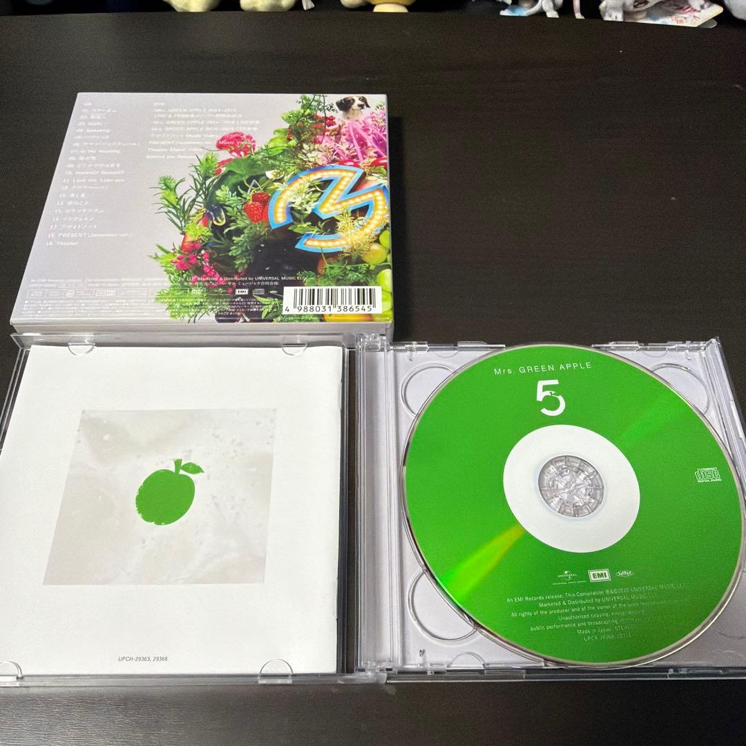 Mrs.GreenApple 5アルバム 初回限定盤