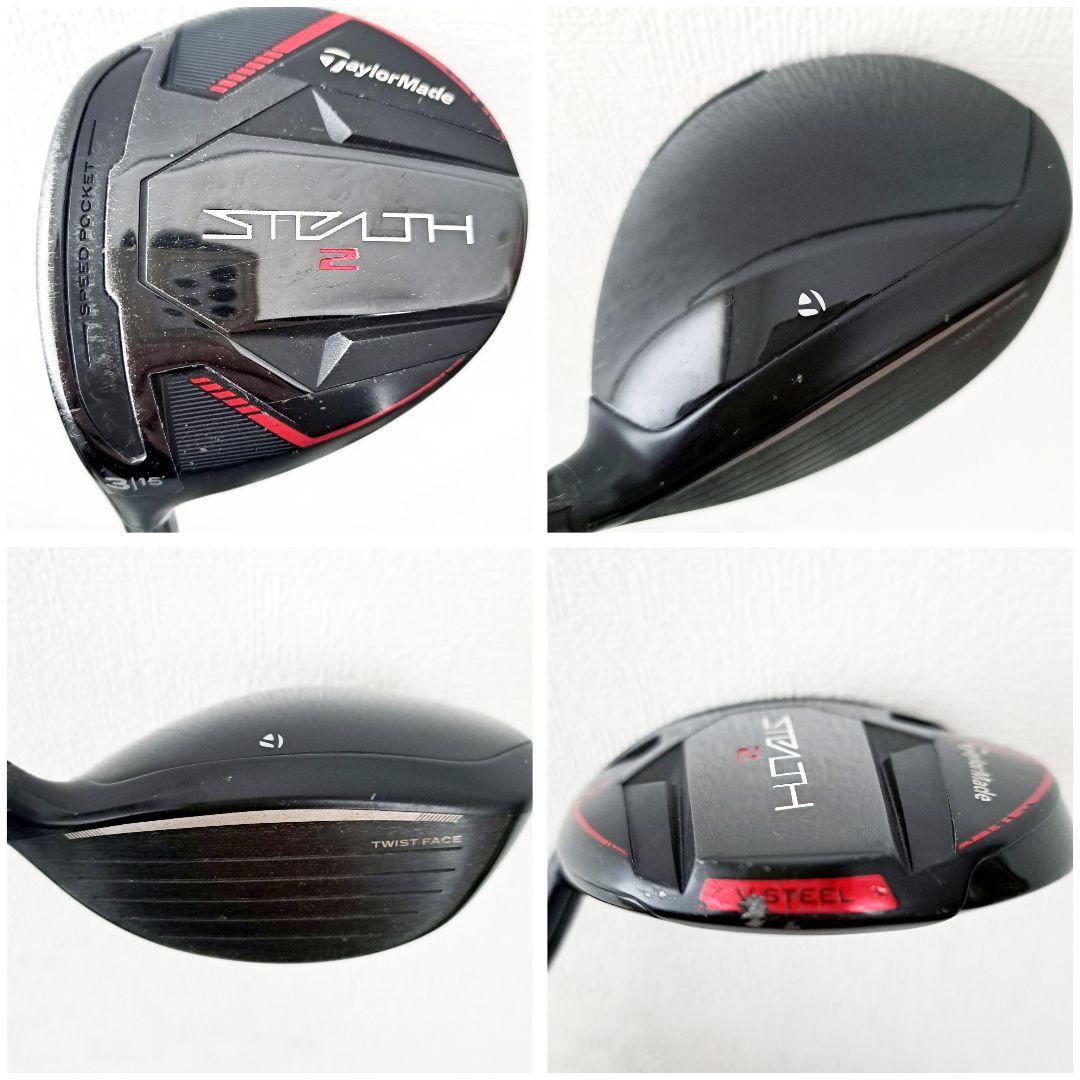 左 ステルス2　テーラーメイド　メンズ　ゴルフクラブセット　フルセット　レフティ