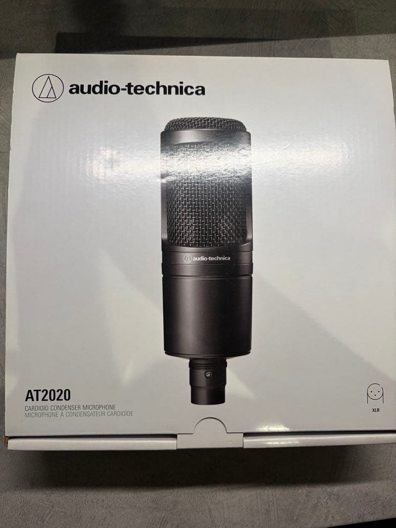 【美品】audio-technica AT2020 ブラック