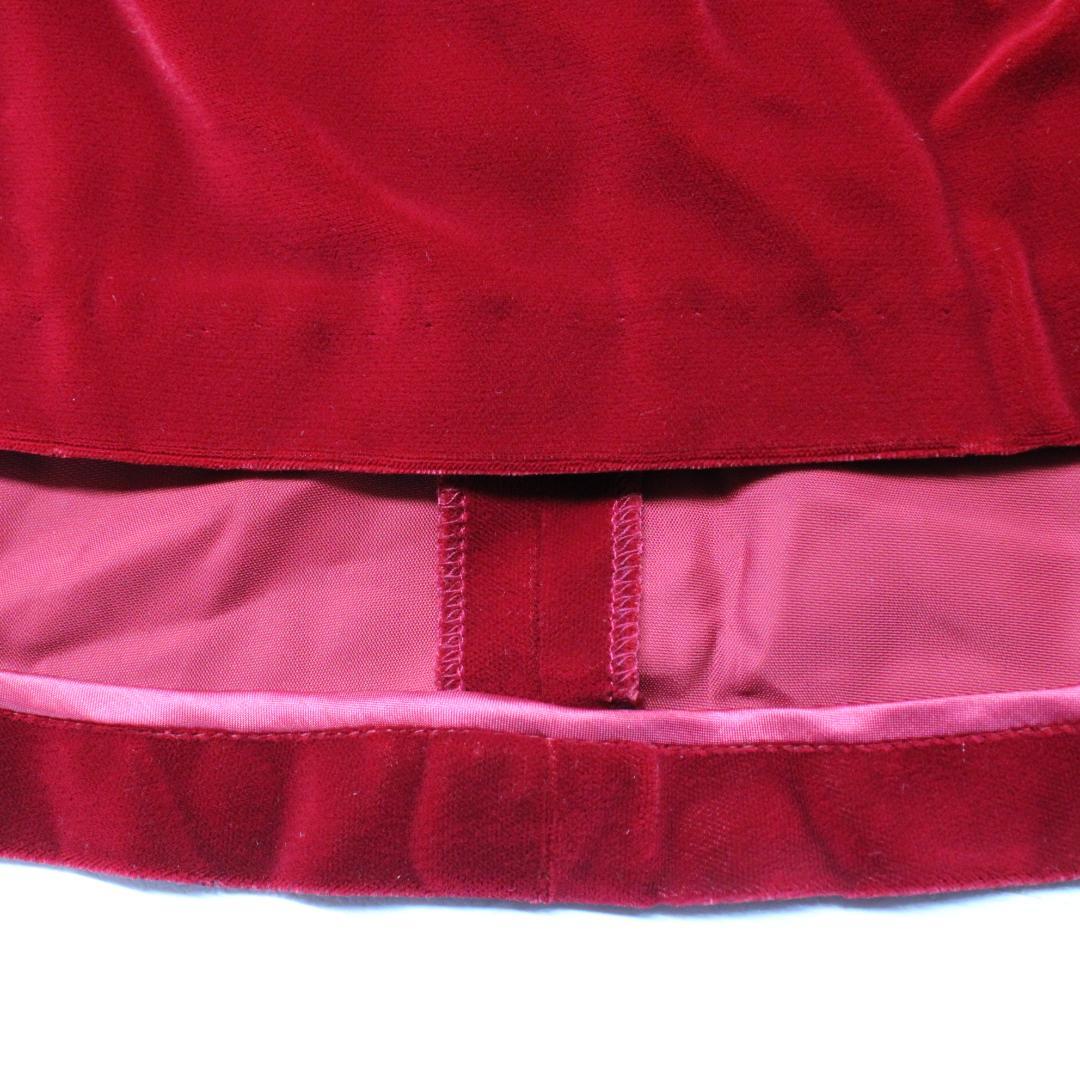 【フラダンス衣装】レッド FANCY DRESS ワンピース ドレス レース 赤