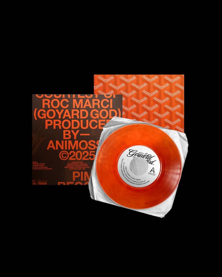 【250枚限定】Roc Marciano Goyard God (orange)