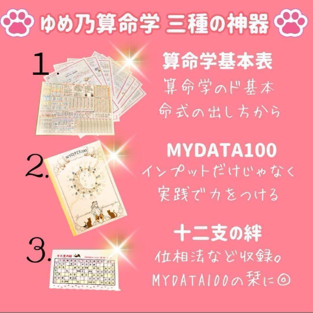 【￥11,000引】ゆめ乃算命学　本気のフルハウス　算命学　独学