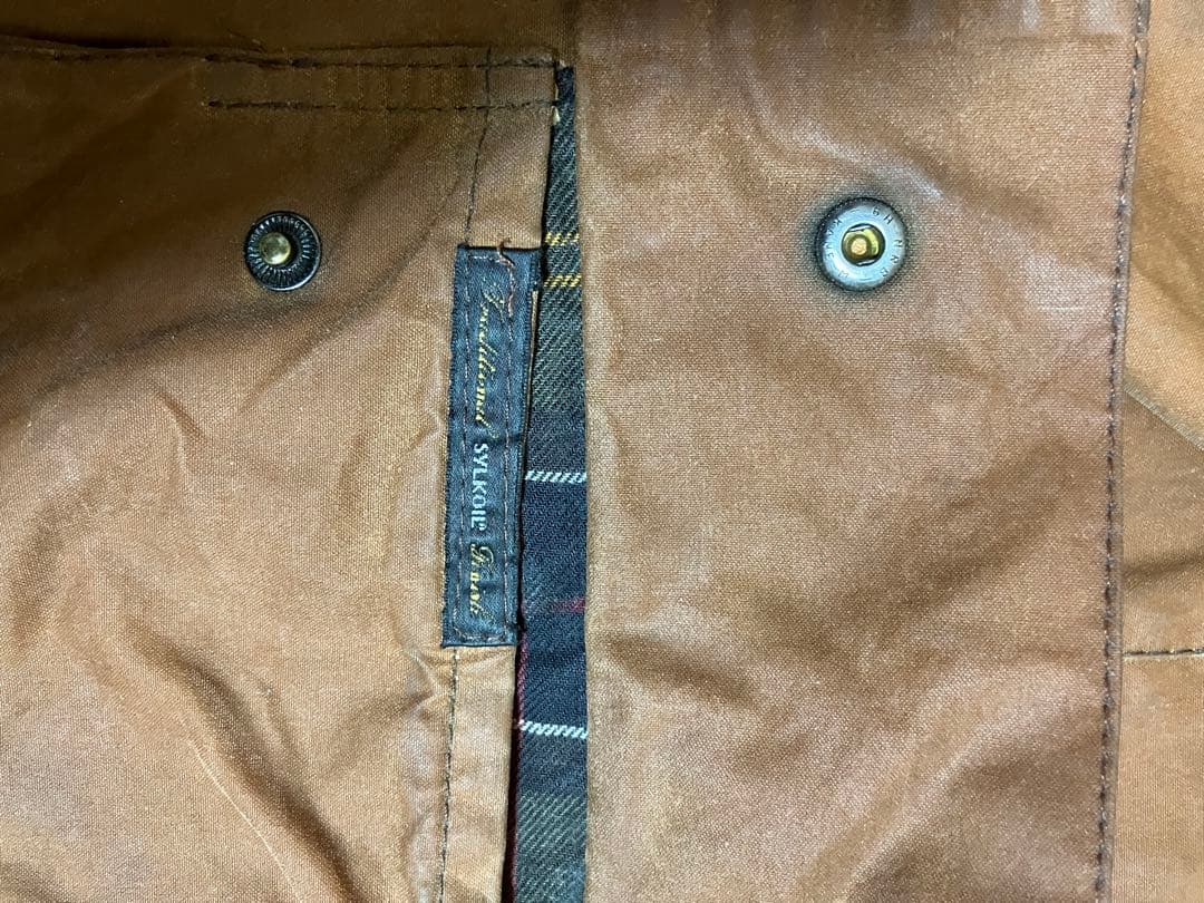 ほ*ト様 バブアー　ムーアランド　44 ブラウンBarbour リプルーフ済