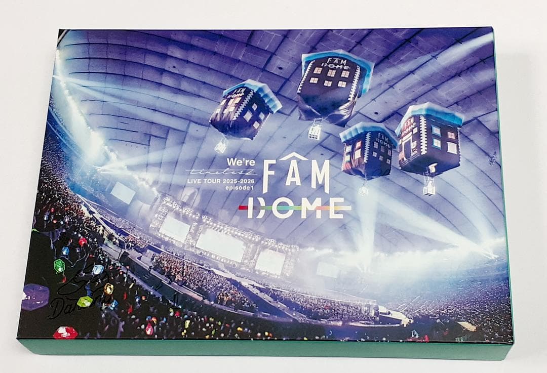 timelesz LIVE TOUR FAM DOME 初回限定盤 DVD