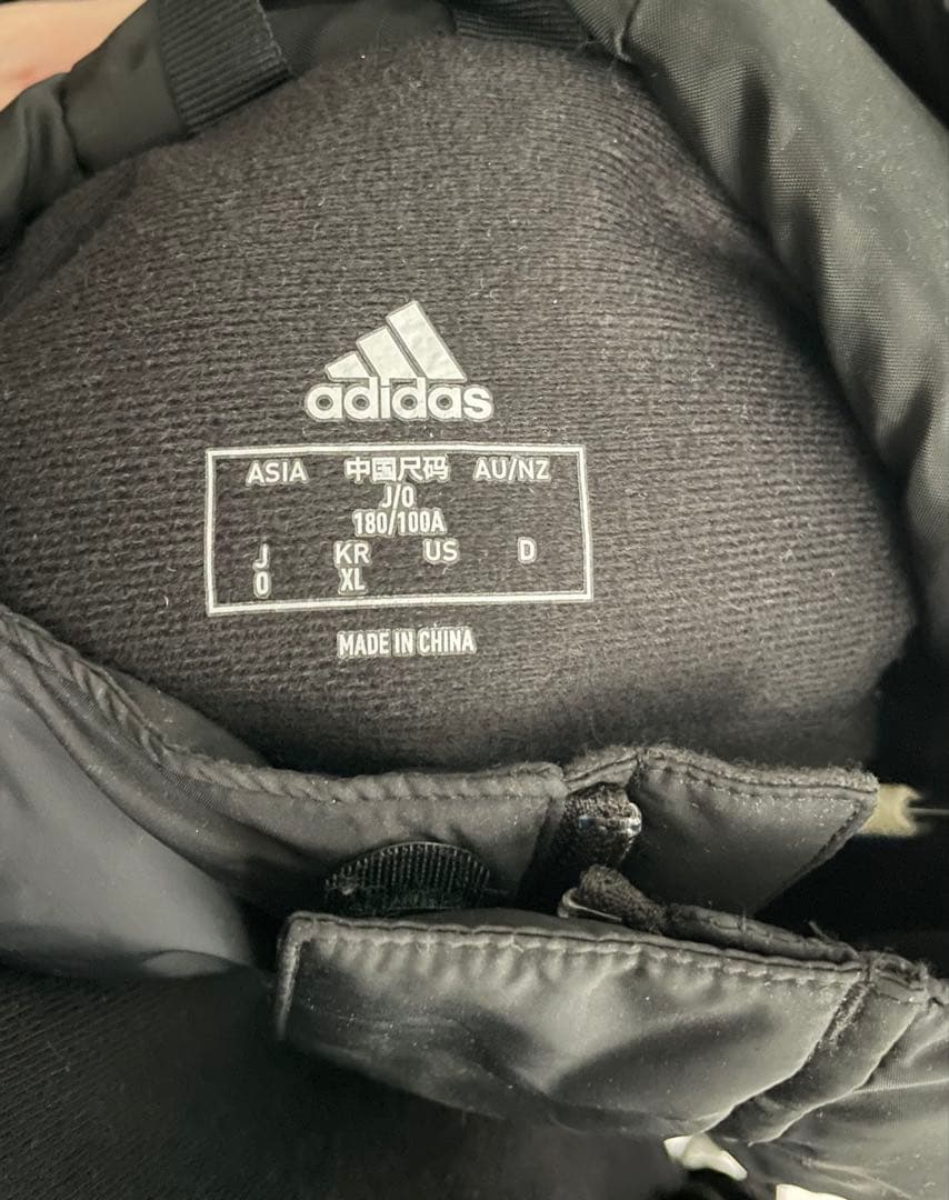 adidas ベンチコート XL ブラック