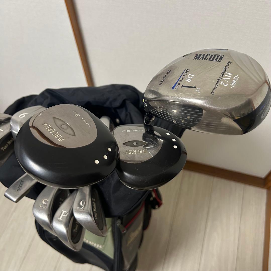 メンズ ゴルフクラブセット 右利き フルセット BRIDGESTONE