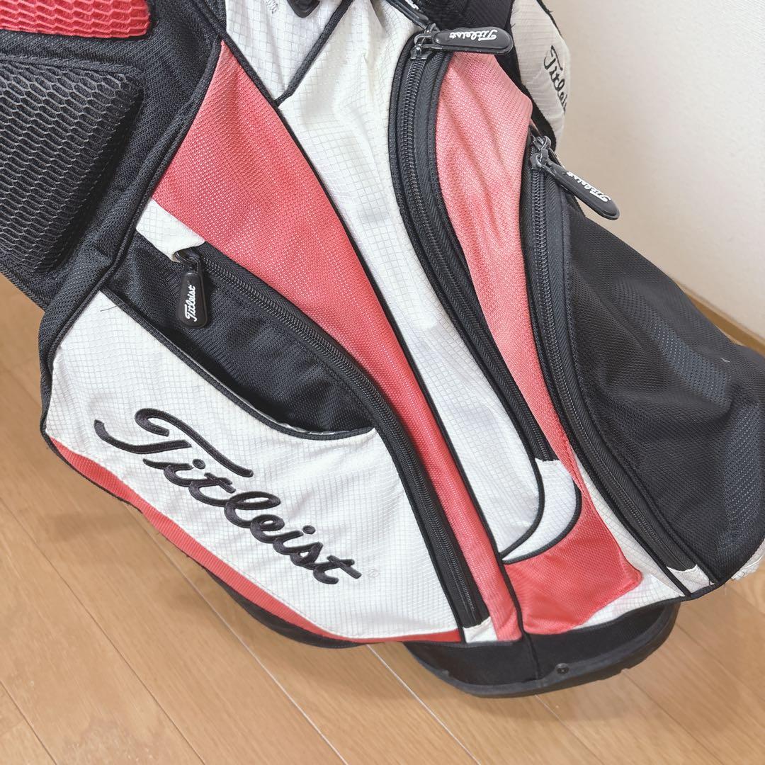 K435 美品 Titleist 軽量 スタンドキャディバッグ