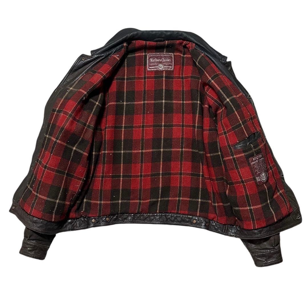 Marlboro Classics レザージャケット XL 本革 イタリア製
